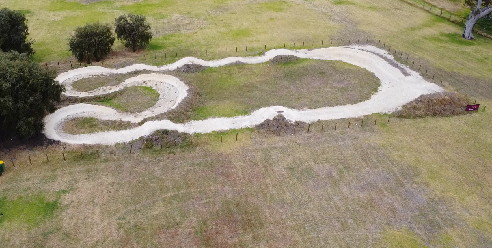 Arial View of Pump Track