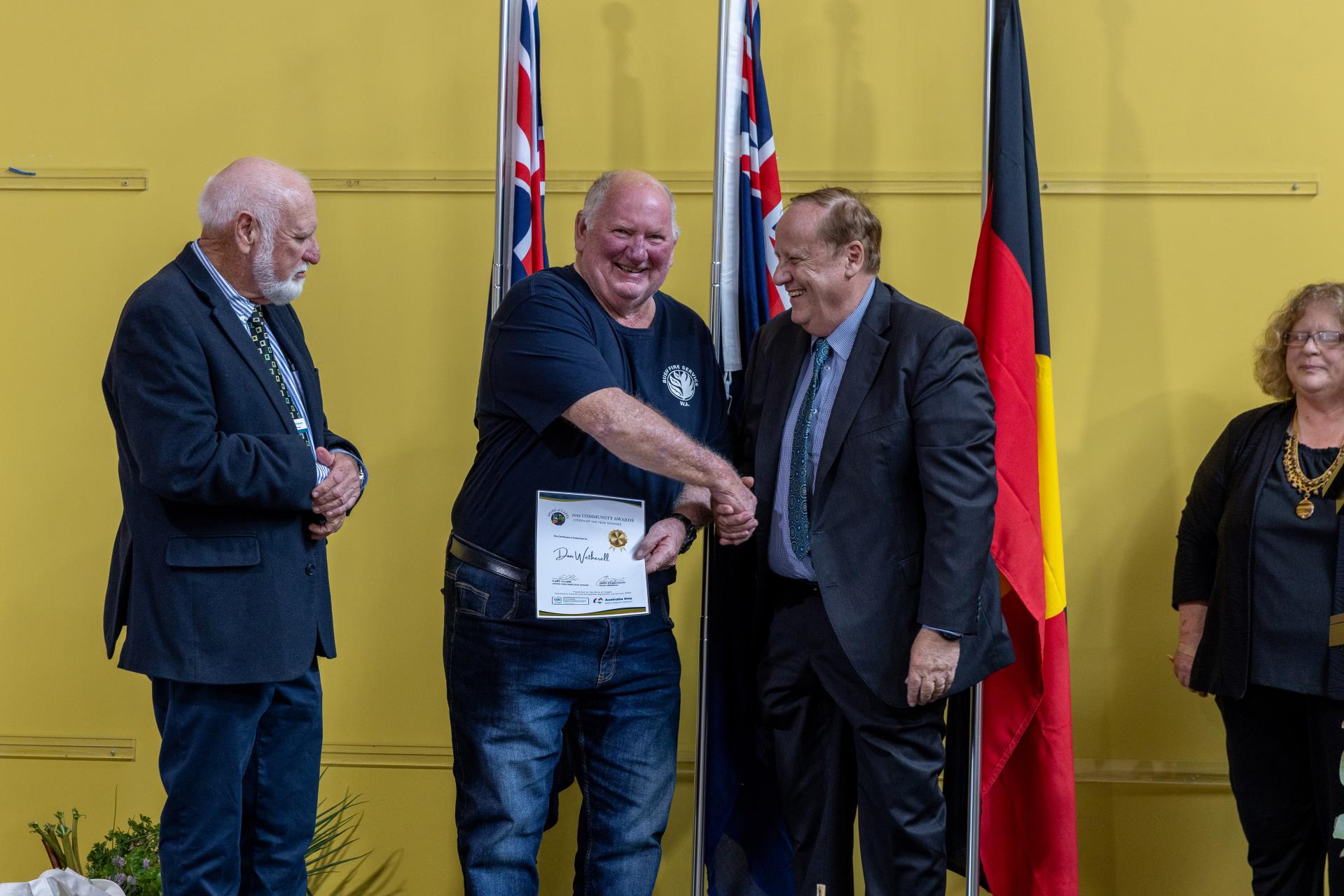 Photo of Community Citizen of the Year Simon O'Neill