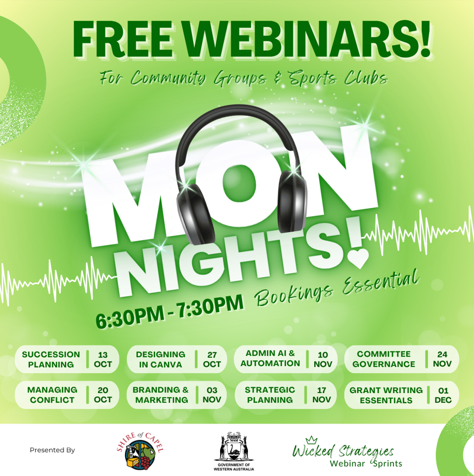 We look forward to seeing you online !