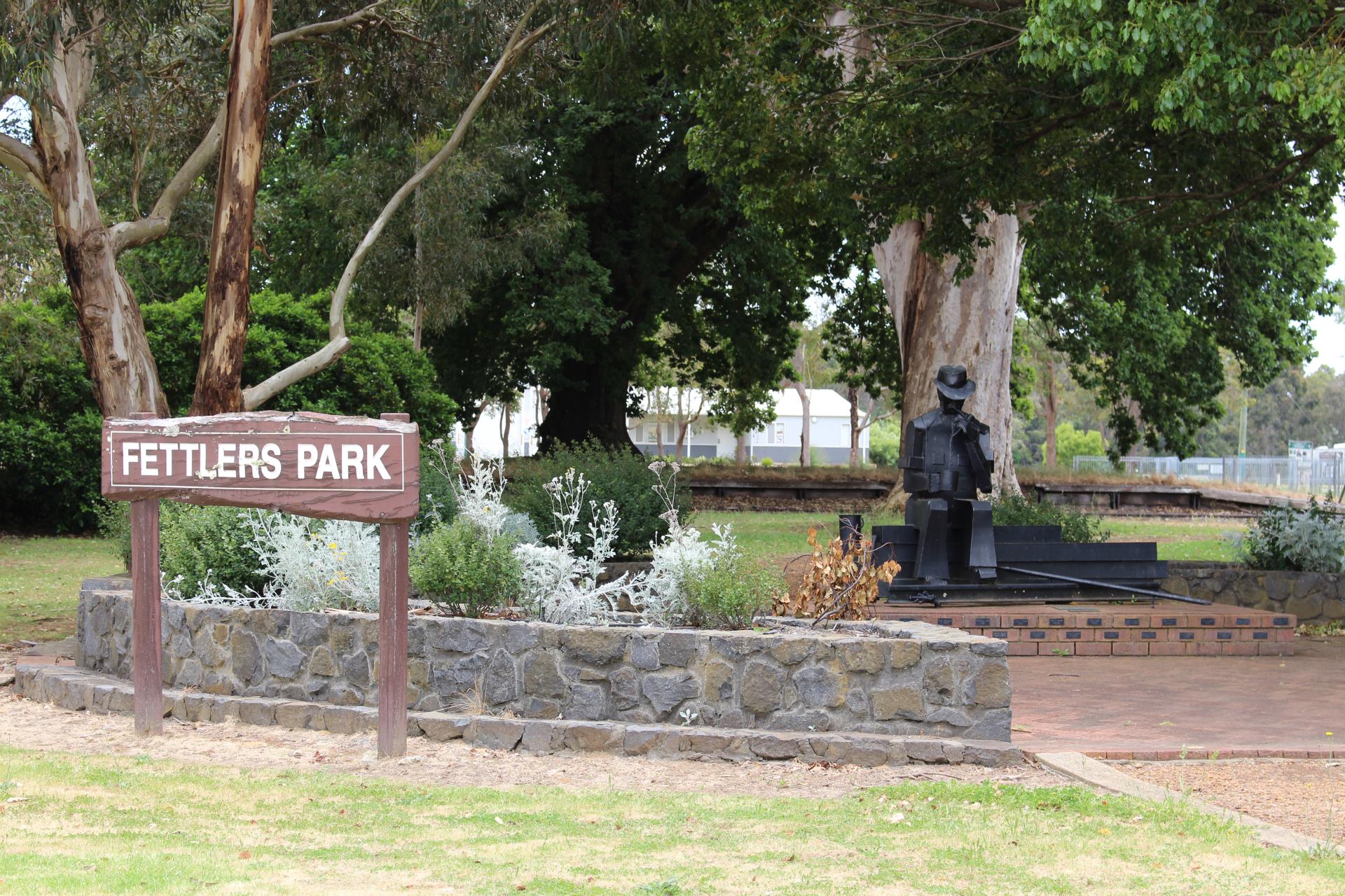 Fettlers Park Boyanup sign