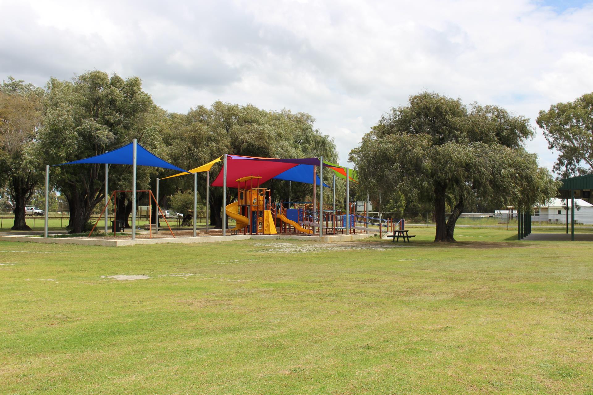 Playground in park