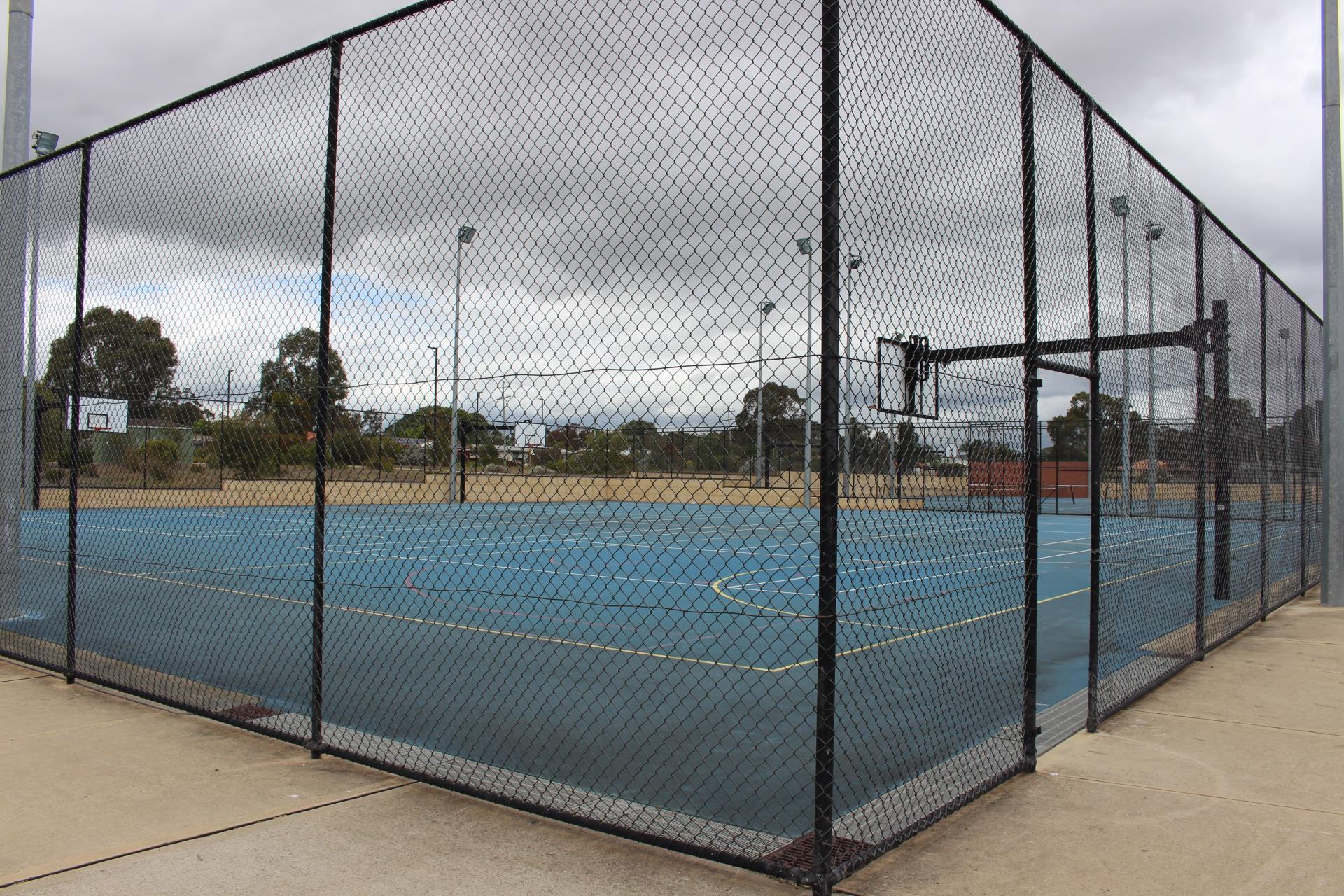 Tennis courts at Capel Recreation Gorunds