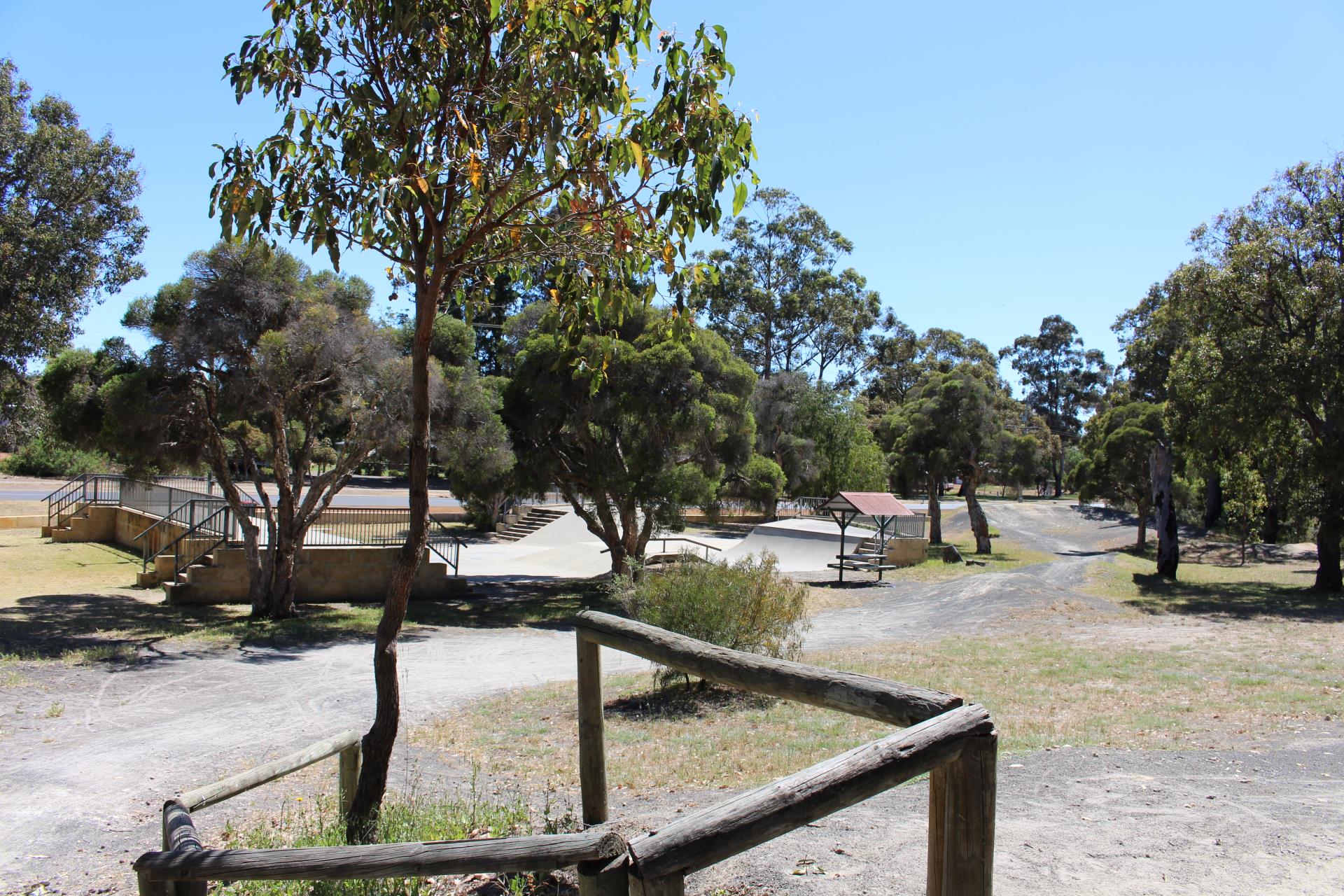 Skate park at Michael Tichbon Parl 