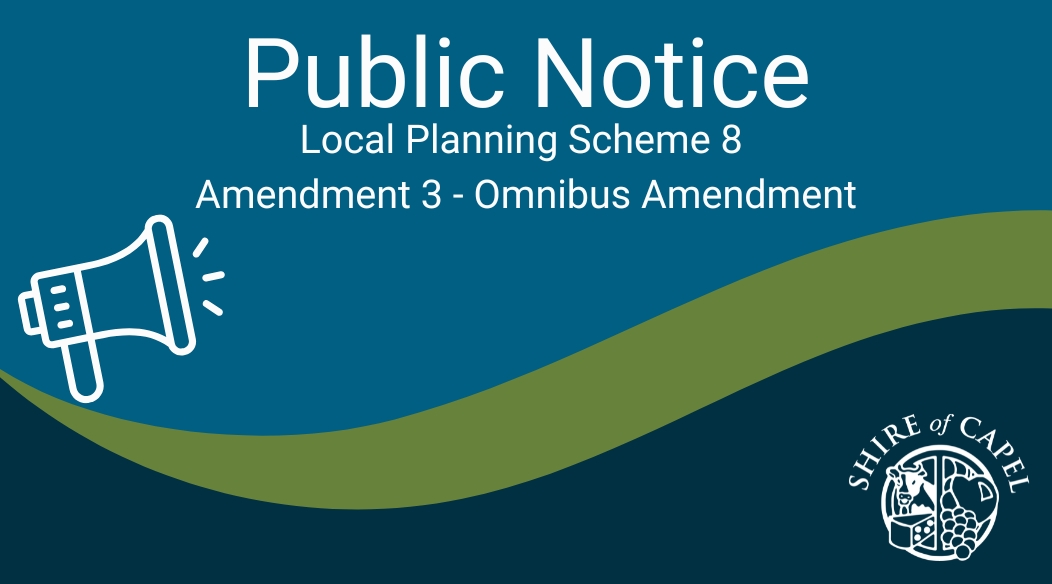 Local Planning Scheme 8 - Amendment 3 – Omnibus Amendment
