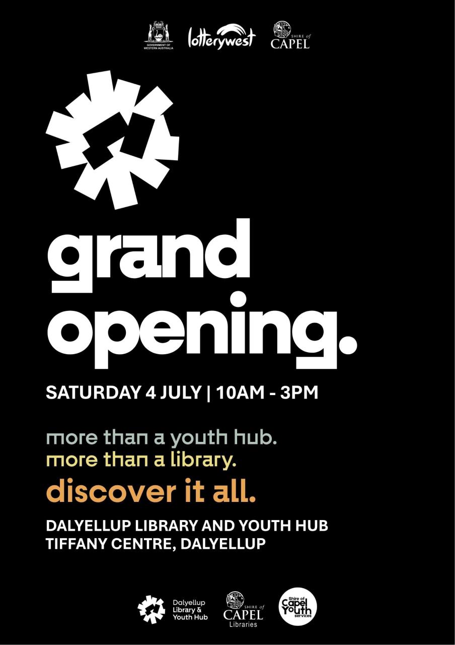 Grand Opening of the Dalyellup Library & Youth Hub