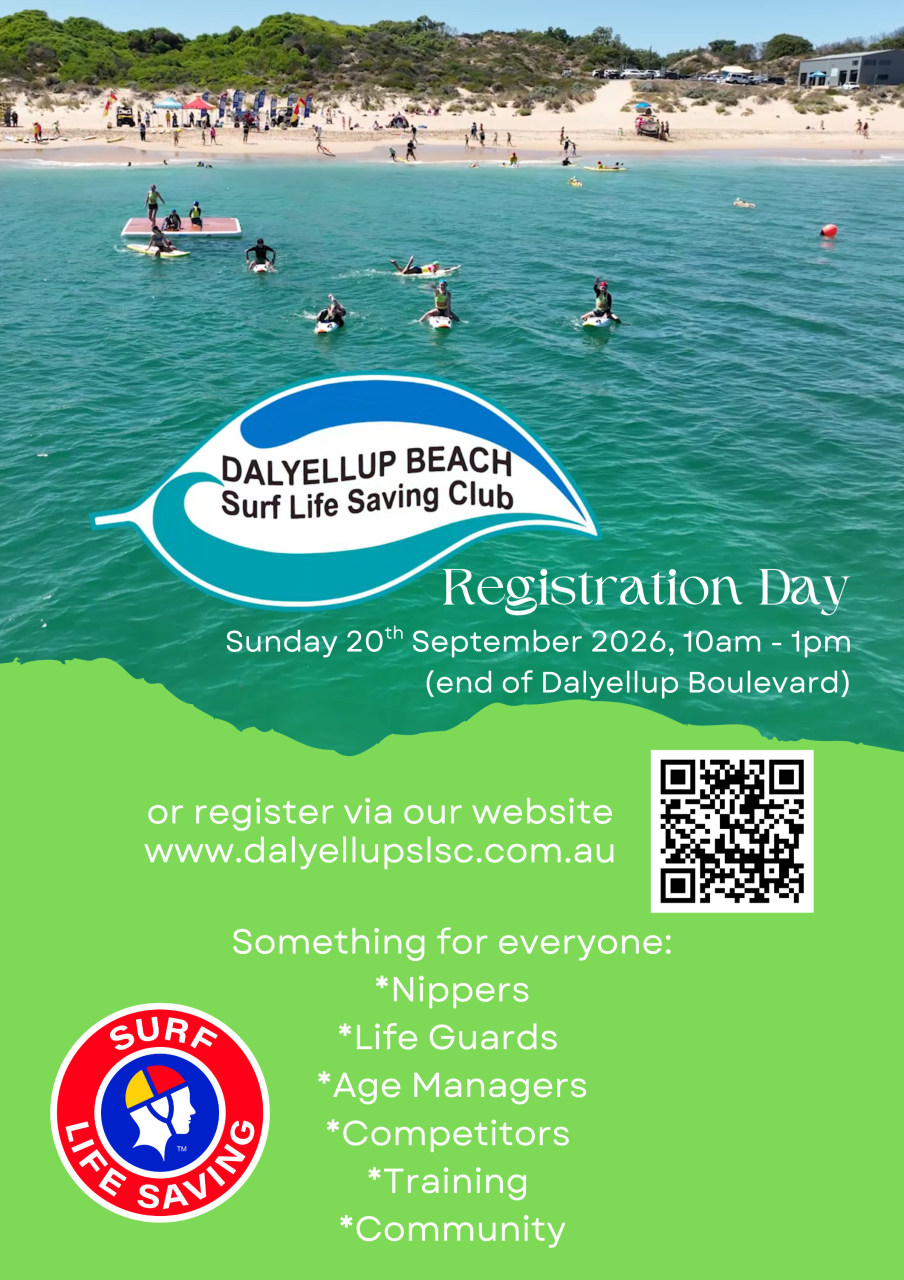 Registration Day - Dalyellup Beach Surf Life Saving Club