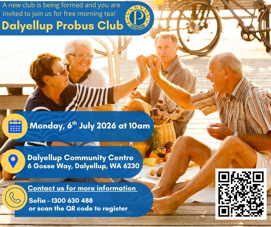 Dalyellup Probus Club Launch Meeting!