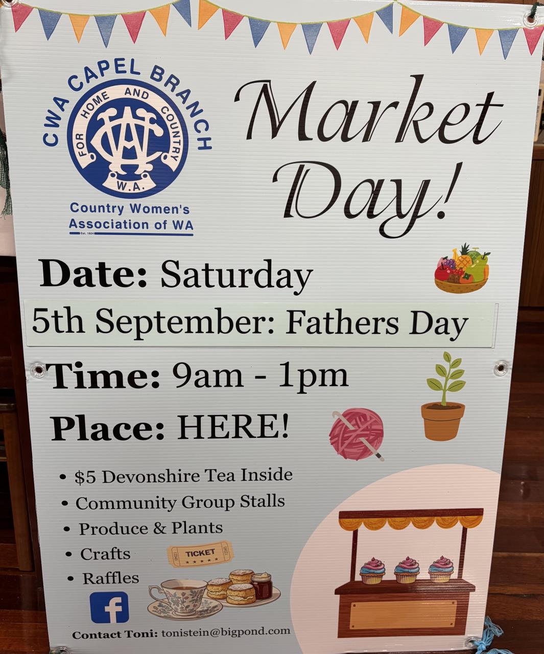 CWA Market Day - Father Day!