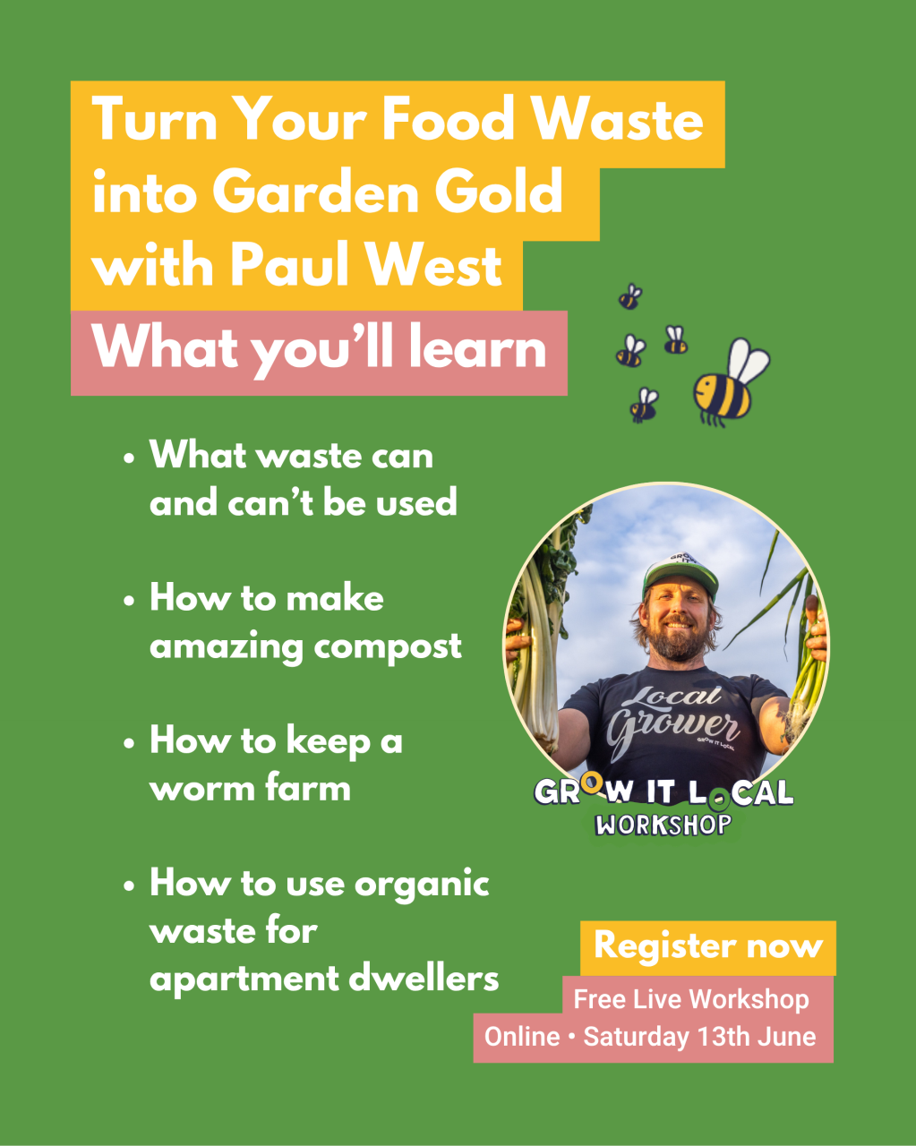 Turn your kitchen scraps into garden gold from the comfort of your own