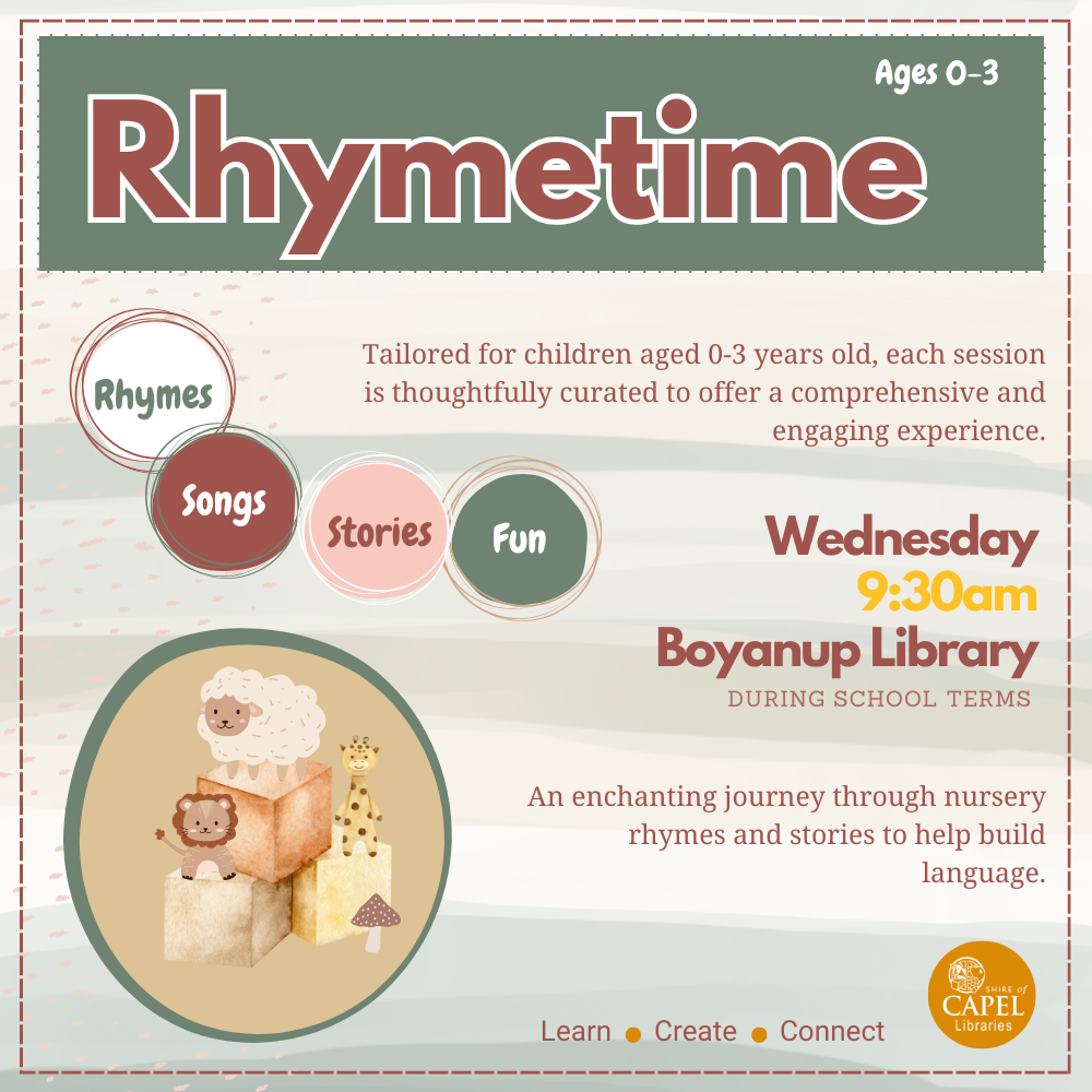 Rhymetime- Boyanup Library