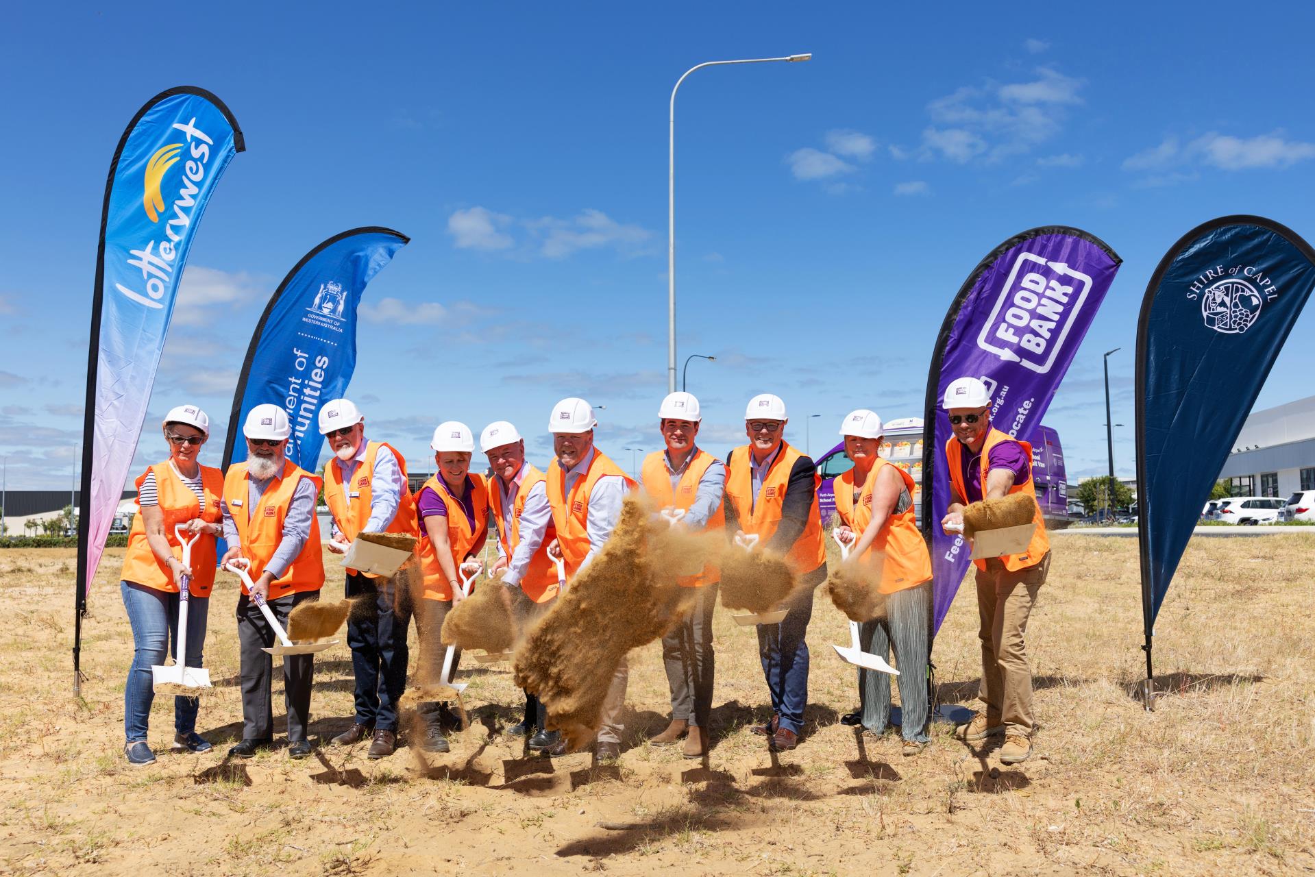 Construction Begins on Dalyellup Foodbank WA Hub