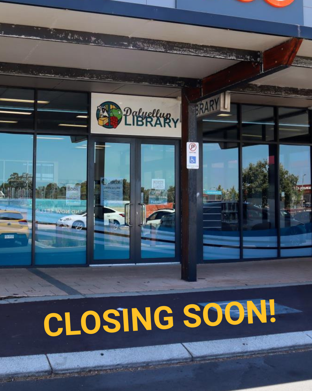 The current Dalyellup Library will officially close on Monday, 25 May 2026