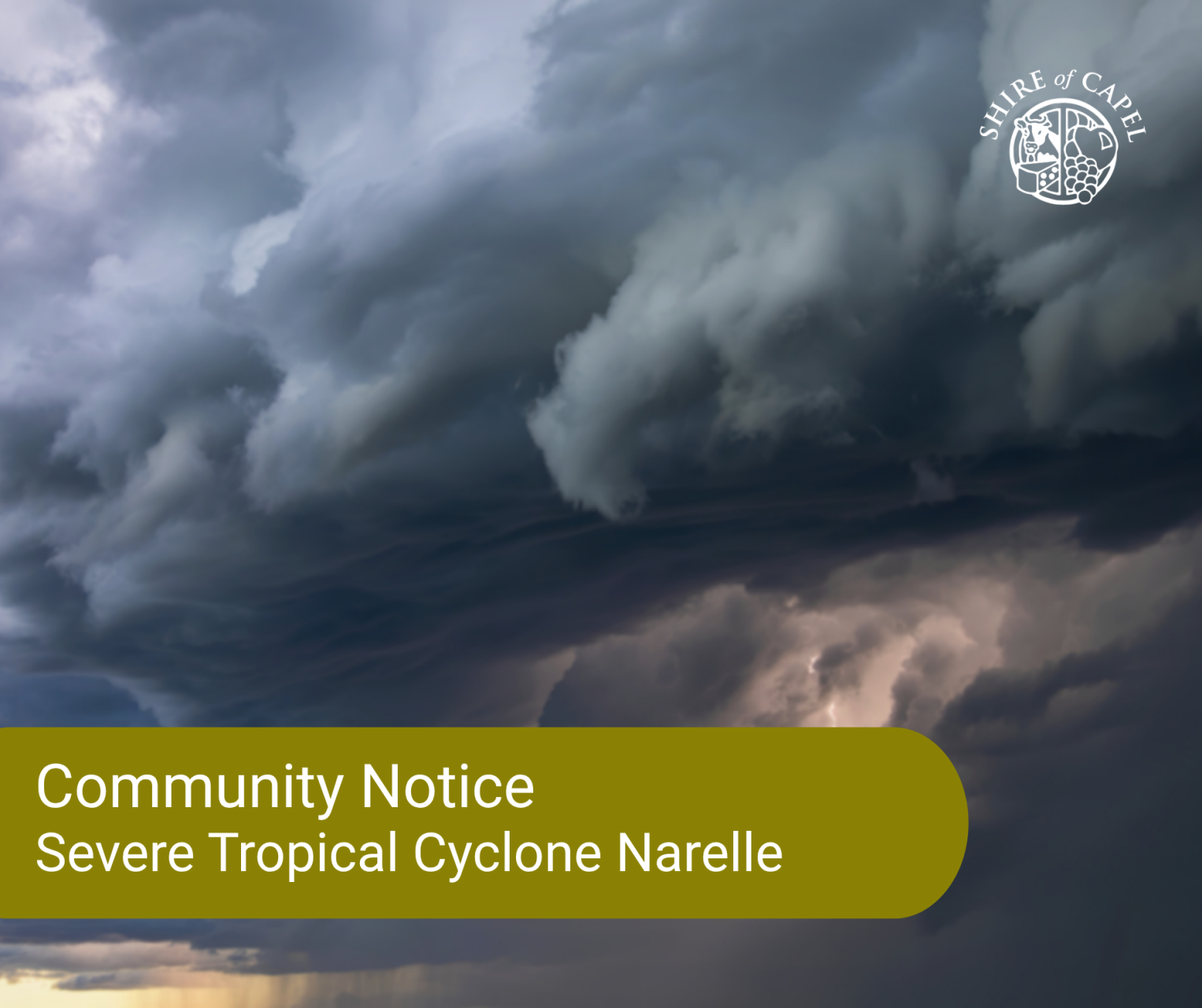 Severe Tropical Cyclone (STC) NARELLE