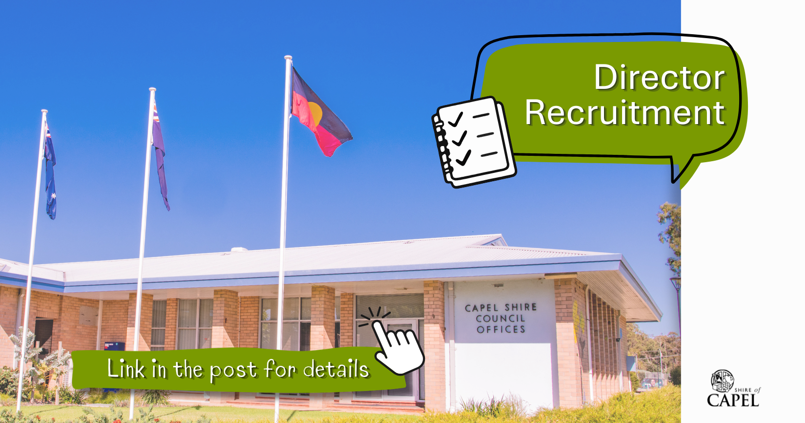 We Are Hiring - Director Community Planning & Development Services
