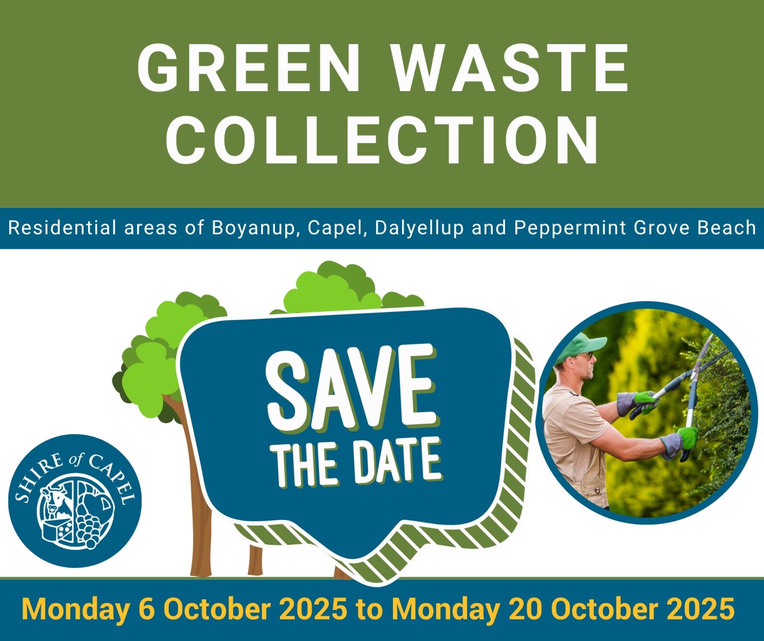 Green Waste Collection is Coming in October!