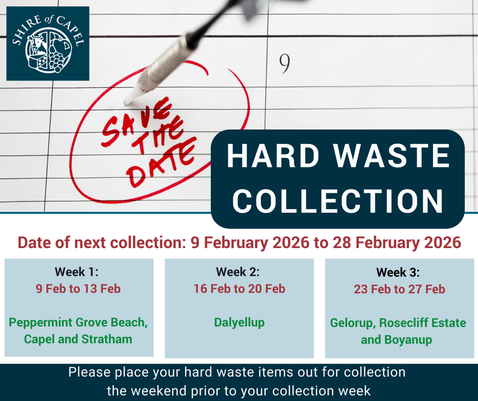 Upcoming Hard Waste Collection