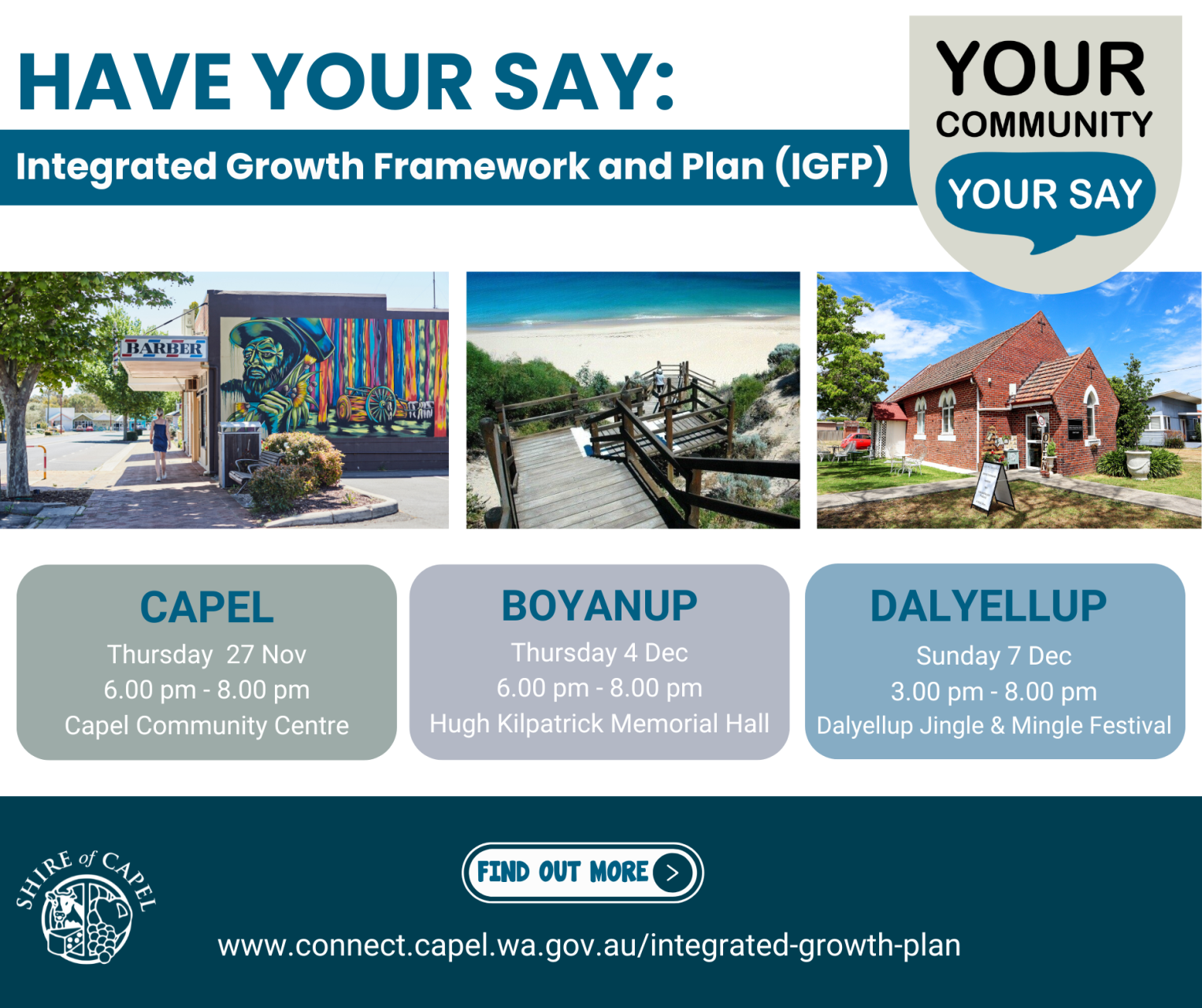 Have Your Say: Shaping the Future of Our Towns