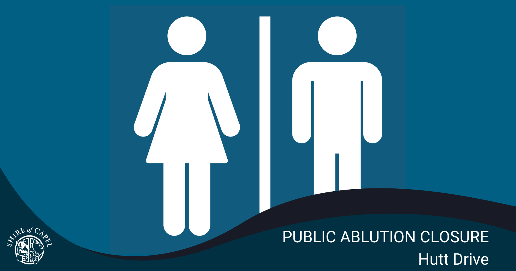 Hutt Drive Public Toilets Closed