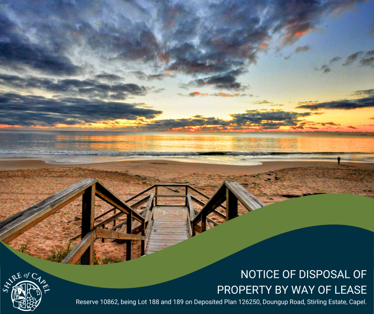 Notice of Disposal of Property By Way of Lease