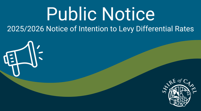 2025/2026 Notice of Intention to Levy Differential Rates