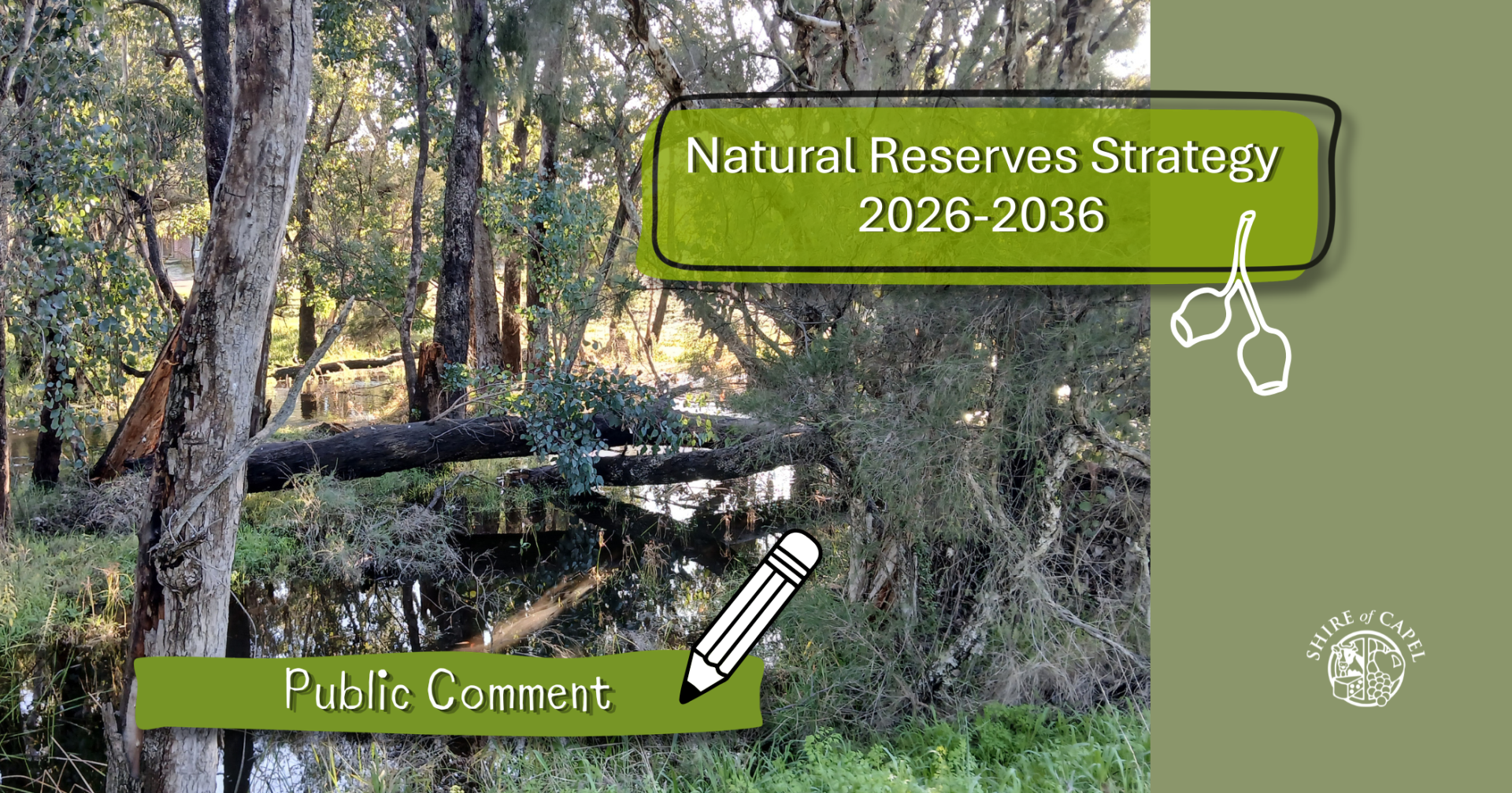 HELP SHAPE THE FUTURE OF OUR NATURAL RESERVES