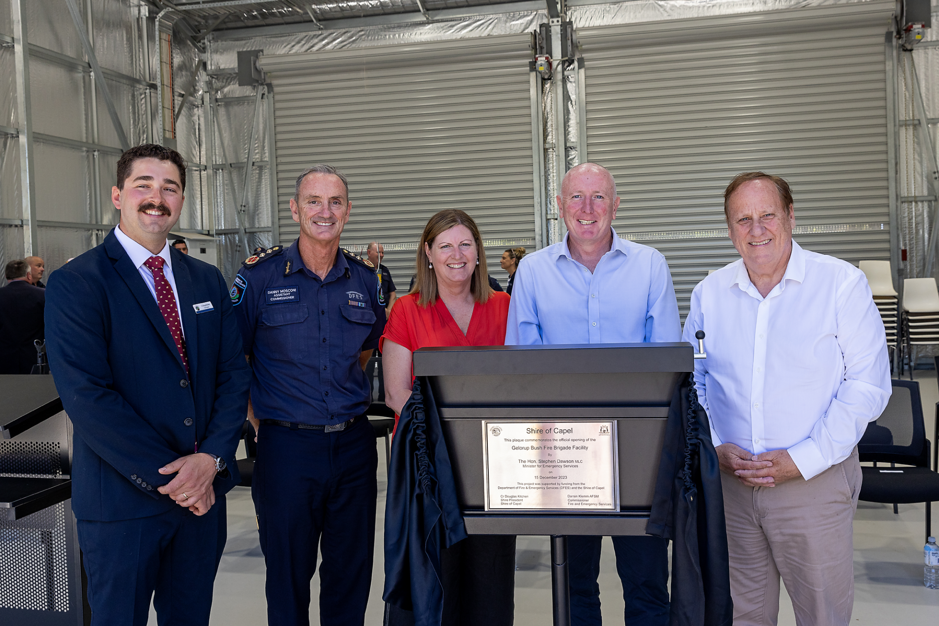 Grand Opening of the new $1.75 million Gelorup Bush Fire Brigade Facility